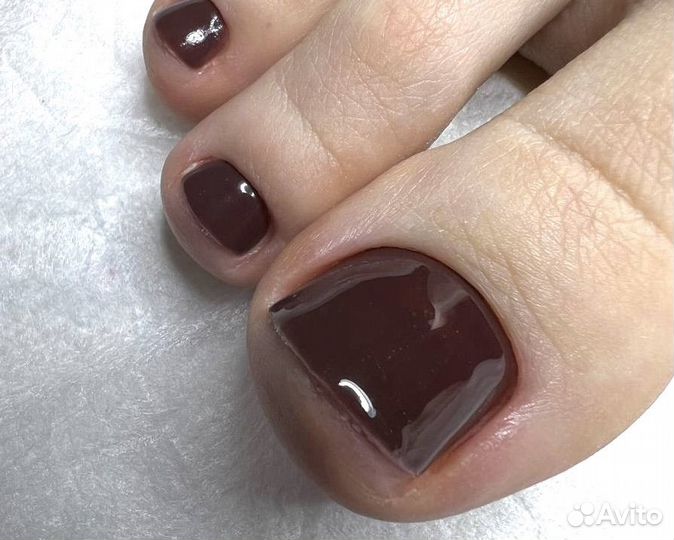 Педикюр с покрытием гель-лак