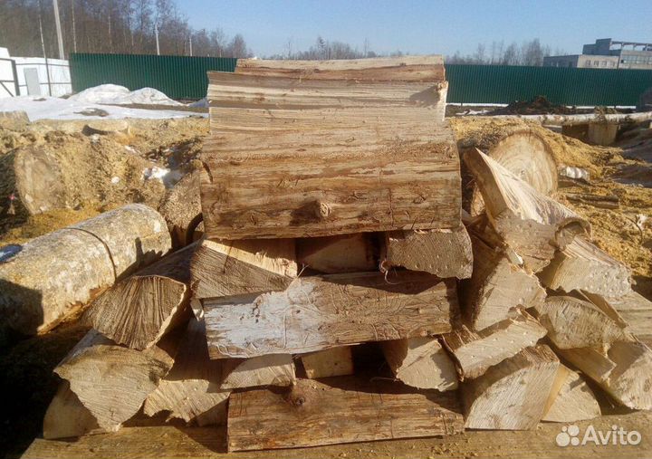 Дрова хвойные, ручная колка. Кирилловское