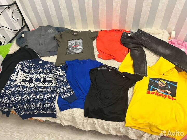 Вещи пакетом на мальчика подростка