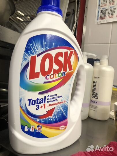 Гель для стирки losk 2.6л