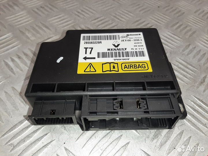 Подушка безопасности Renault Scenic 2 рест. 2010