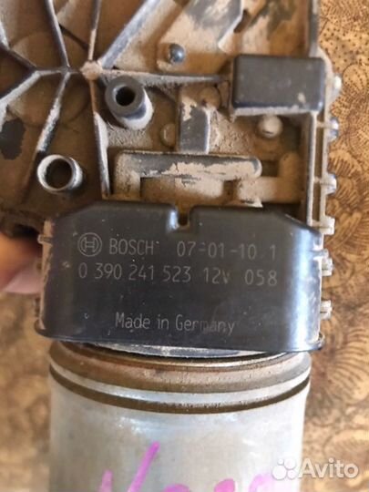 Моторчик дворников Peugeot 206