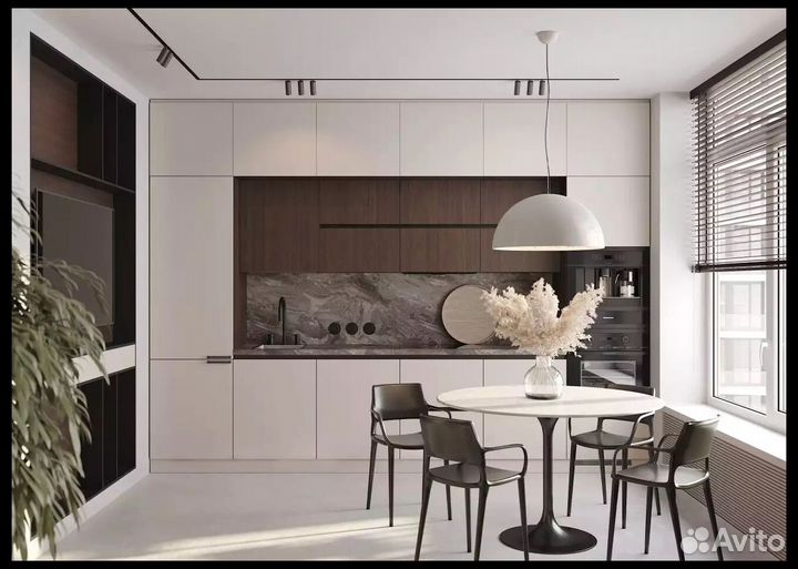 Кухня под потолок на заказ