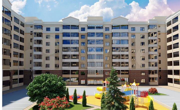 3-к. квартира, 91,7 м², 8/8 эт.