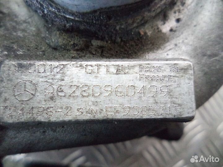 Б/У Турбина левая 6280960499, mercedes-benz