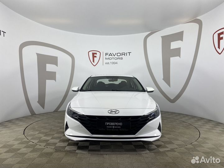 Hyundai Elantra 1.6 AT, 2021, 88 666 км