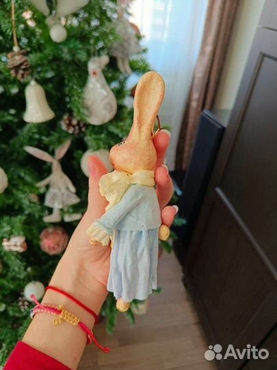 Ватные елочные игрушки