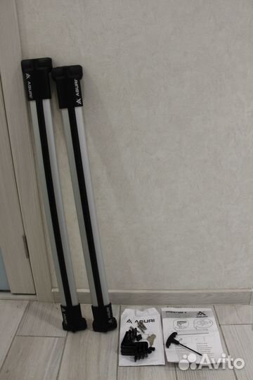 Багажник на рейлинги Aguri для Renault Duster