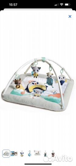 Детский развивающийся коврик