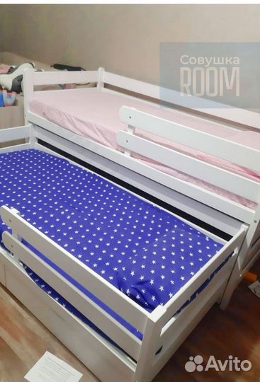 Детская кровать новая с бортиком