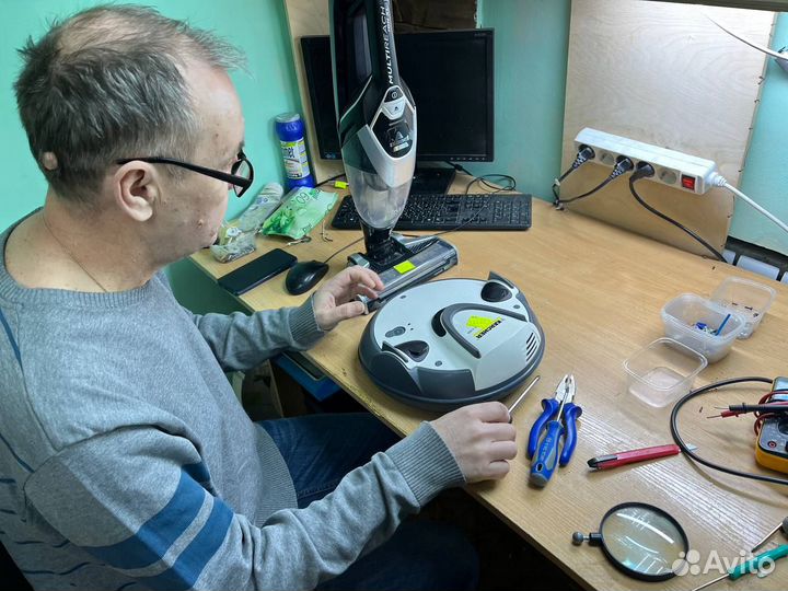 Ремонт пылесосов, ремонт роботов пылесосов