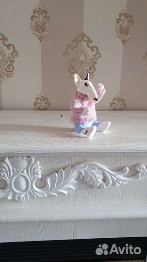 Бультерьер ручная работа