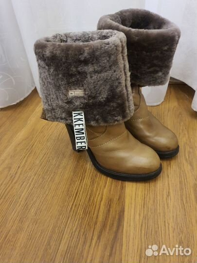 Сапоги женские зимние натуральная кожа