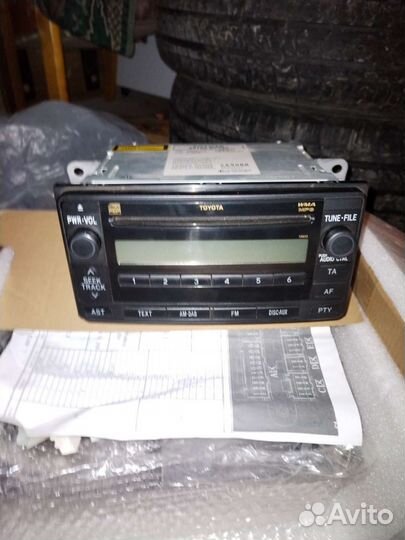 Магнитола тоета лэнд крузер прадо 150