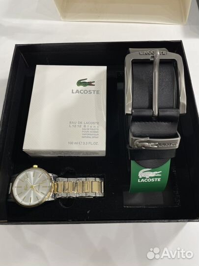 Подарочный набор для мужчин Lacoste 3 в 1