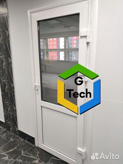 Пластиковые двери