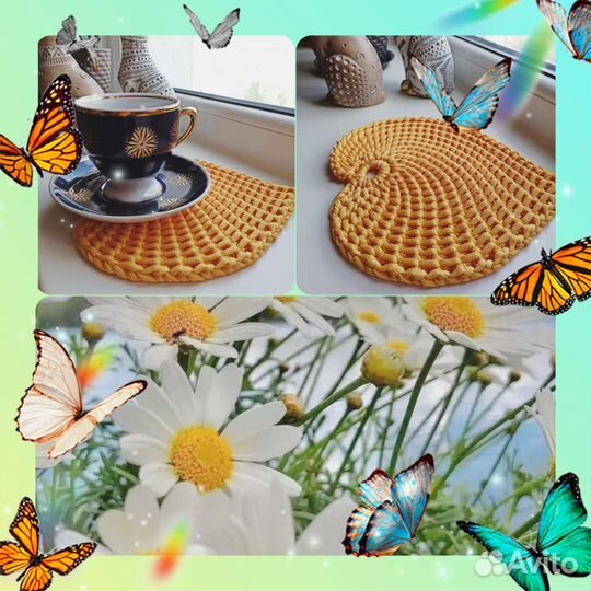 Вязаные штучки для вашего интерьера