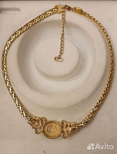 Колье Christian Dior, оригинал, 70-80ыегг, винтаж