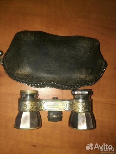 Бинокль Emil Busch Multinett перламутр Германия