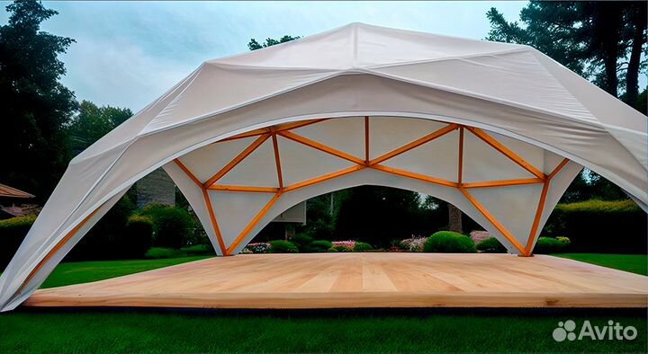 Купольная беседка, квадросфера