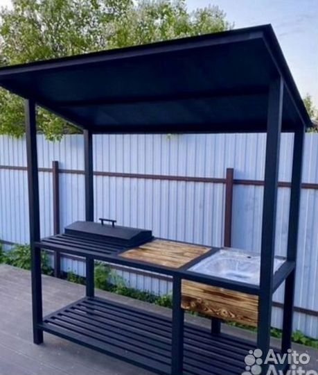 Мангал с Крышей