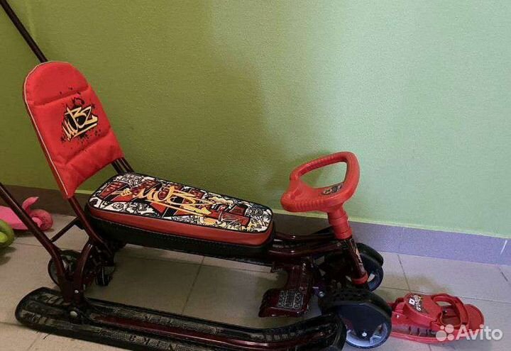 Детский снегокат