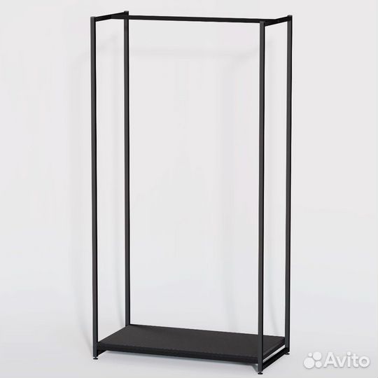 Стеллаж для одежды в стиле лофт A1790-02-чч