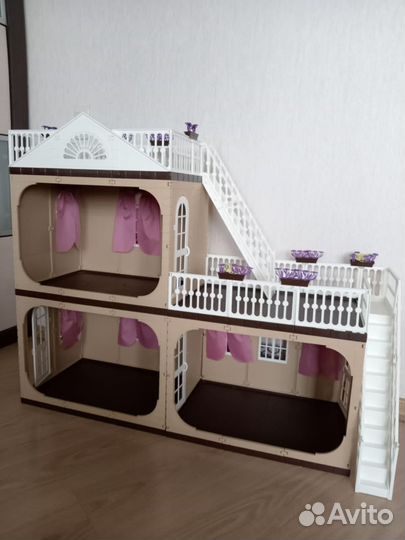 Кукольный домик Огонек мебель домик для кукол