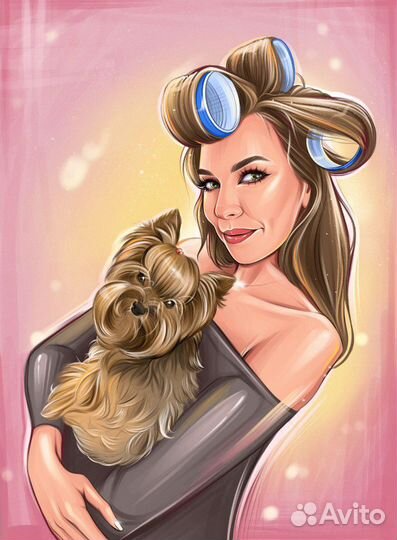 Digital цифровой портрет