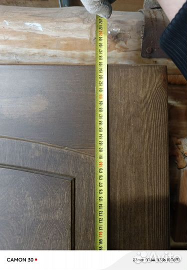 Дверь входная бу деревянная с коробкой