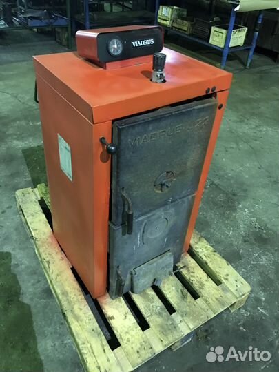 Котел твердотопливный Viadrus U22 17.7 Квт б/у