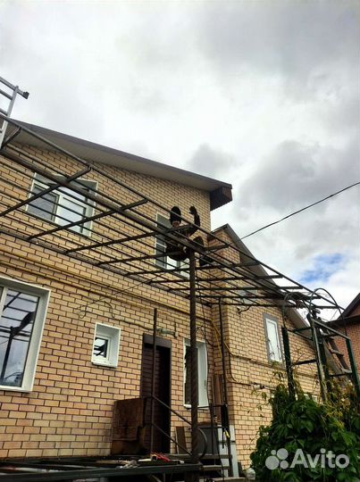 Сварочно-монтажные работы.Заборы, навесы, ворота