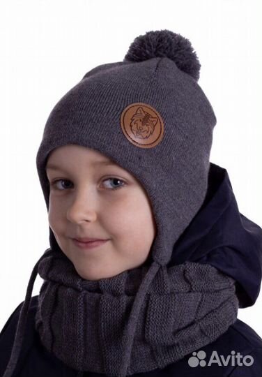 Новая шапка +снуд