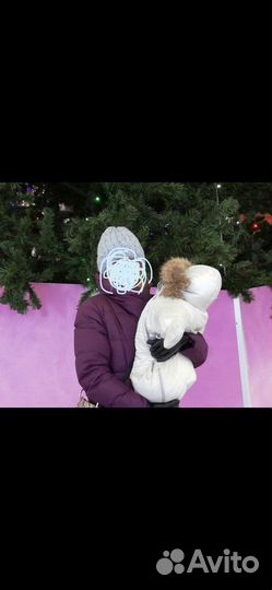 Пуховик трансформер зима