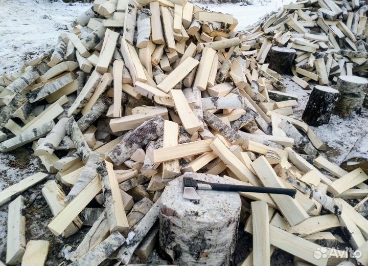 Дрова колотые