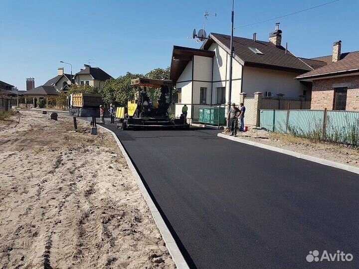 Асфальтирование,отсыпка асфальтовой крошкой