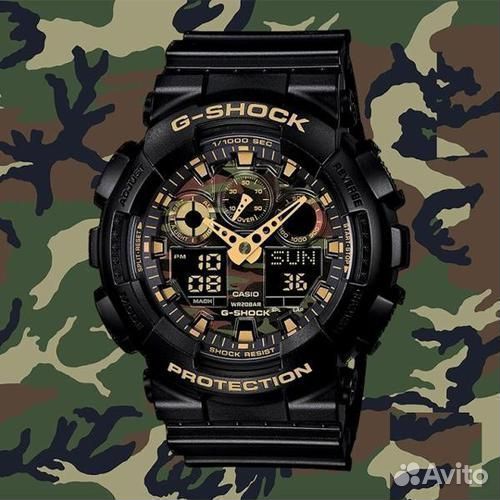 Casio GA-100CF-1A9 Men's G-Shock Ana-Digi Dive Wat