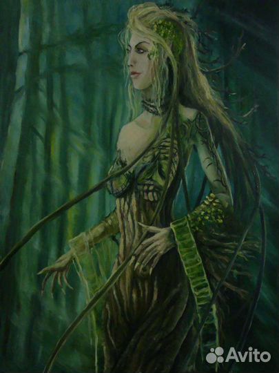 Картина маслом на тему фэнтази