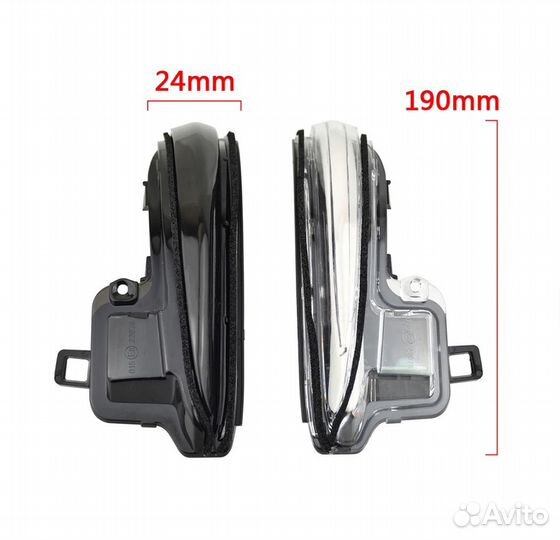 Динамические поворотники на Toyota RAV4 Highlander