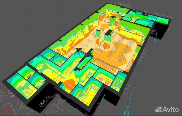 Светотехнический расчёт и подбор светильников