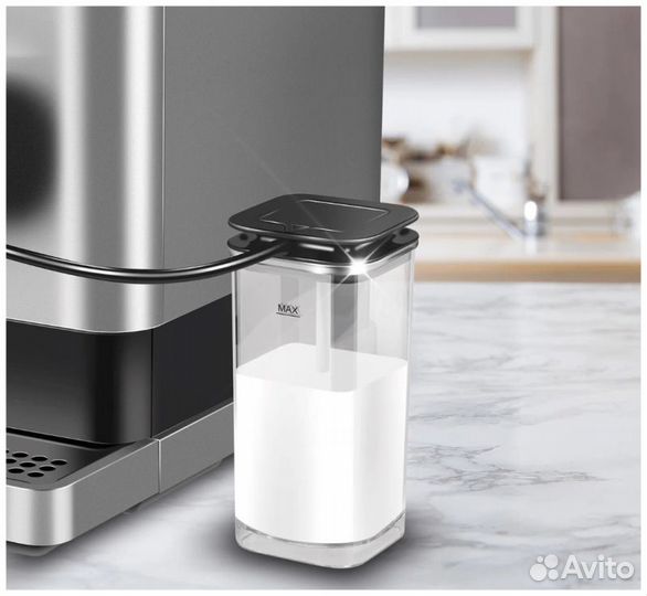 Кофемашина Garlyn L1000, серебристый