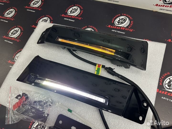 Ходовые огни Tundra , тундра с планкой под фары