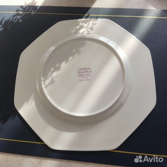 Тарелки Villeroy&Boch и Heinrich серия Black Pearl