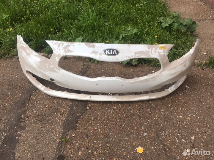 Передний бампер kia ceed