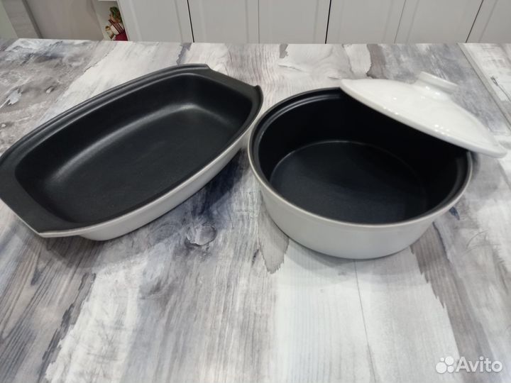 Утятница, кастрюля керамика антипригарная Portugal