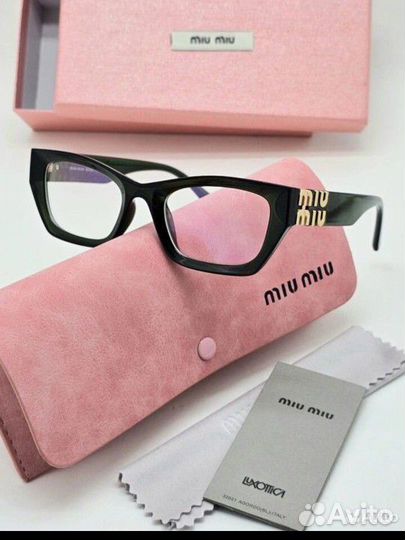 Очки имиджевые miu miu