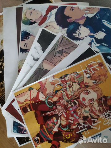 Плакаты постеры аниме