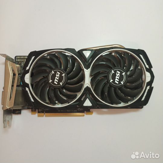 Видеокарта MSI AMD Radeon RX 580 armor 8Gb