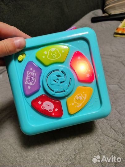 Развивающий кубик baby go музыкальный