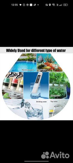Тестер качества воды